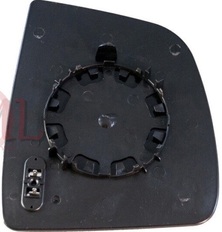 VAUXHALL COMBO 2012->2017 DOOR/WING MIRROR GLASS,HEATED WITH BASE PLATE,LEFTSIDE