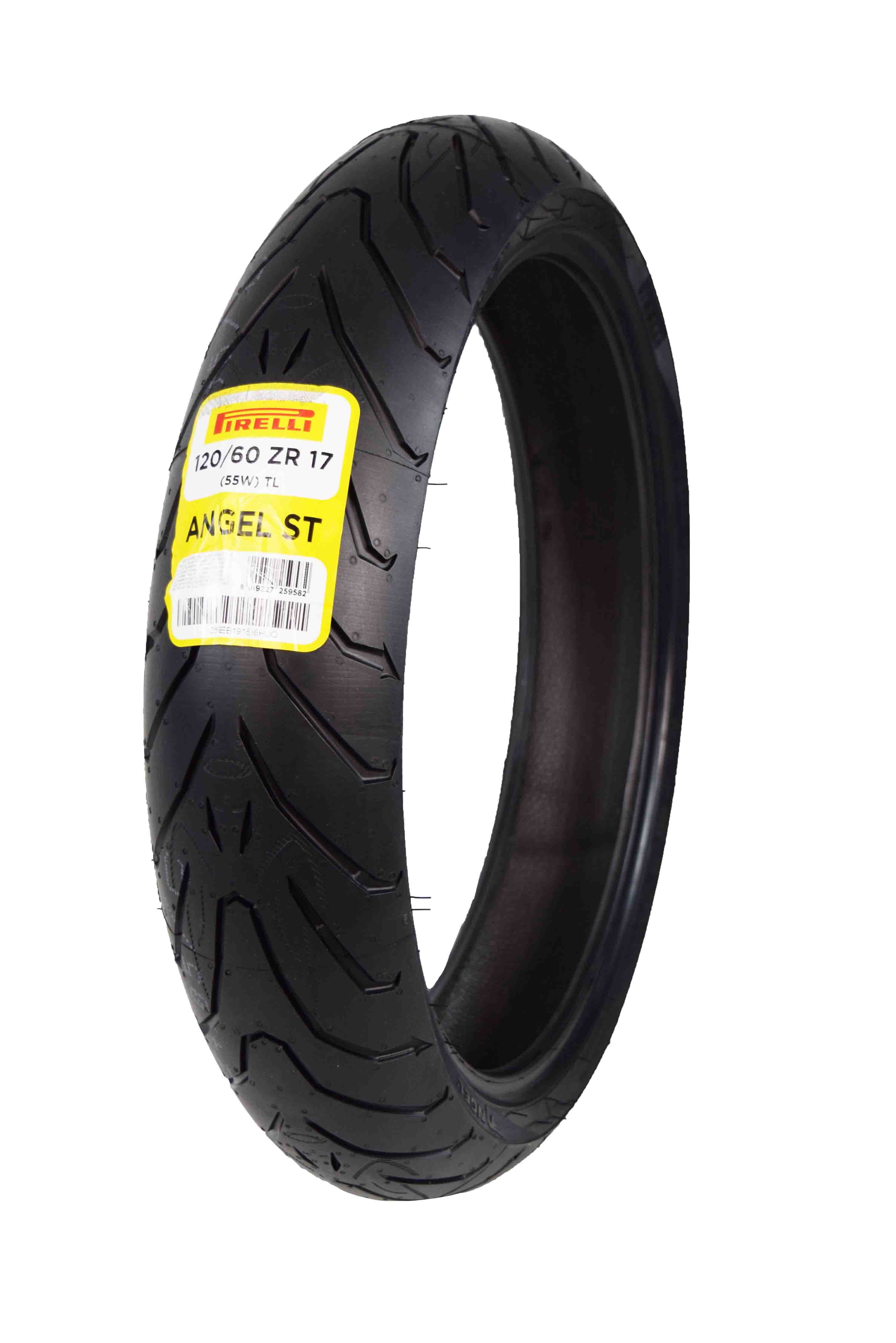 Free Shipping Pirelli Angel St (F) 120/70 ZR 17 M/C (58W) TL Tire For Motorcycle