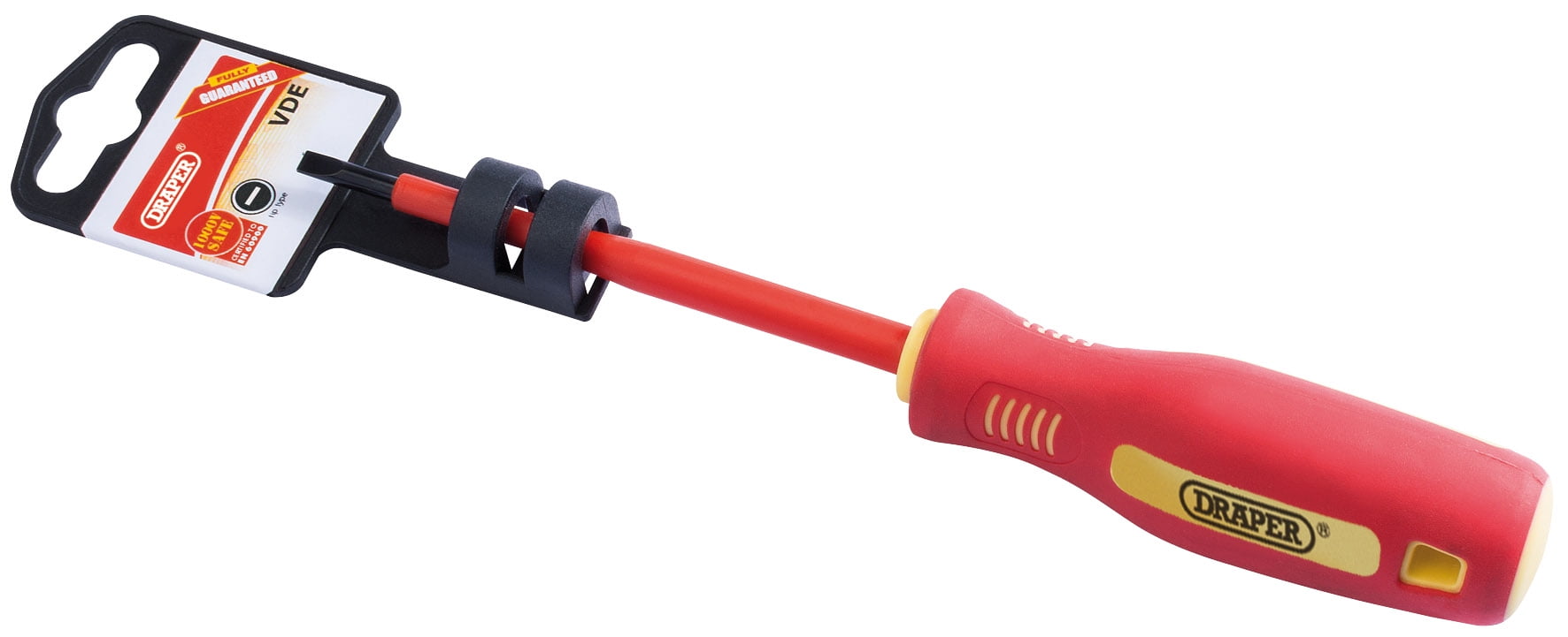 Draper 46517 Fully Insulated Plain Slot Screwdriver 4 x 100mm