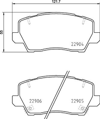 2x ✅Fits BREMBO KLOCKI SZCZEKI CYLINDERKI P 30 114 BRAKE PADS FRONT ⭐UK Seller⭐ - Image 12