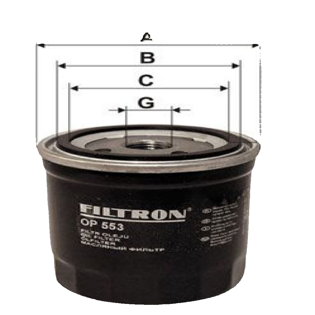 Fits FILTRON OP 553 CITRO OIL FILTER? N BX, C15, LN/LNA, VISA, LANCIA ⭐UK Stock⭐