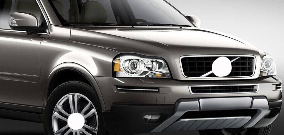 Pair Headlight Lens Headlamp Cover Lampshade For 2004-2013 Volvo XC90 Shell