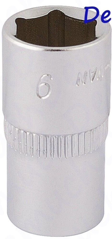 Draper 11098 Elora Hexagon Socket 1/4"" Sq Dr 9mm