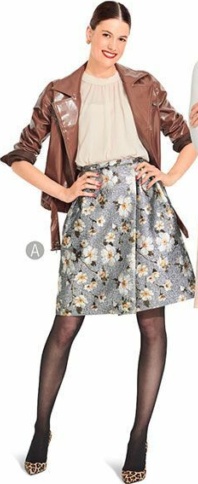 BURDA 6084 WRAP SKIRTS  Misses Sewing Pattern Sizes 8 - 18 Skill: SUPER EASY