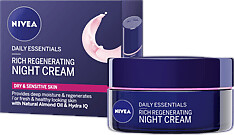 Nivea Daily Essential Regenerating Night Cream Normal Combination Skin 50Ml - Image 4