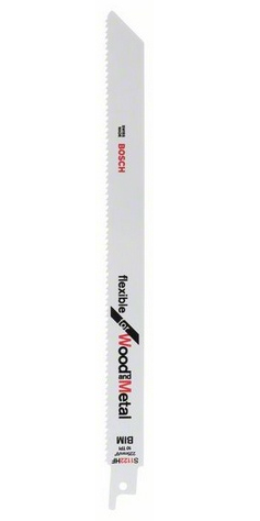 Bosch Professional Sabre saw blade S 1122 HF Flexible Wood &Metal 2608656034