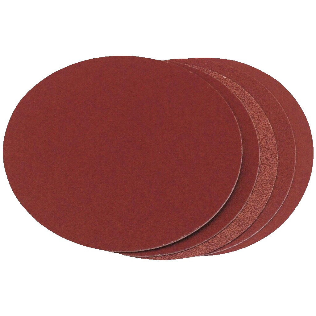 Draper 83860 Assorted Grit Aluminium Oxide Sanding Discs 150mm (Pack of 5)