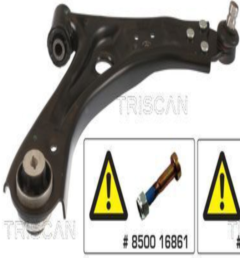 Outer TRISCAN 8500 165071 Track Control Arm for FORD