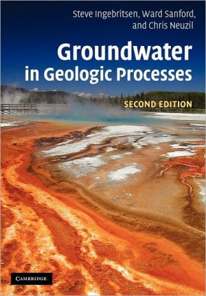 Groundwater in Geologic Processes Ingebritsen Sanford Neuzil Paperback 2e