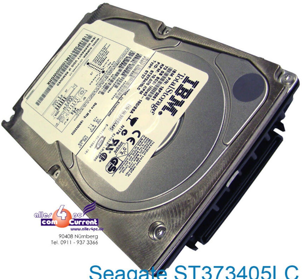 73GB SCSI Hard Drive Seagate ST373405LC for HP Compaq Proliant DL360 DL380