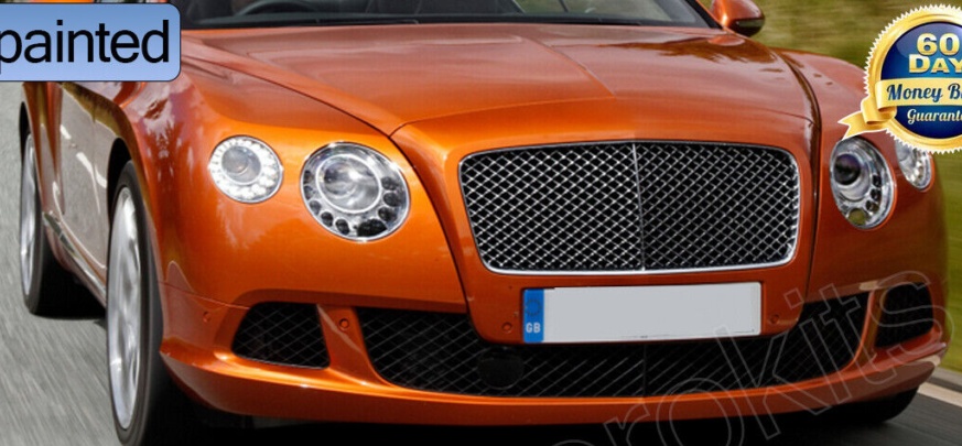 FOR BENTLEY CONTINENTAL GT GTC 2012-2015 FRONT RADIATOR BUMPER GRILL SURROUND