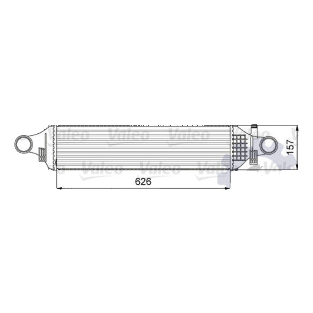 VALEO-OE 818624 Charge Air Cooler for INFINITI,MERCEDES-BENZ,MERCEDES-BENZ (BBDC