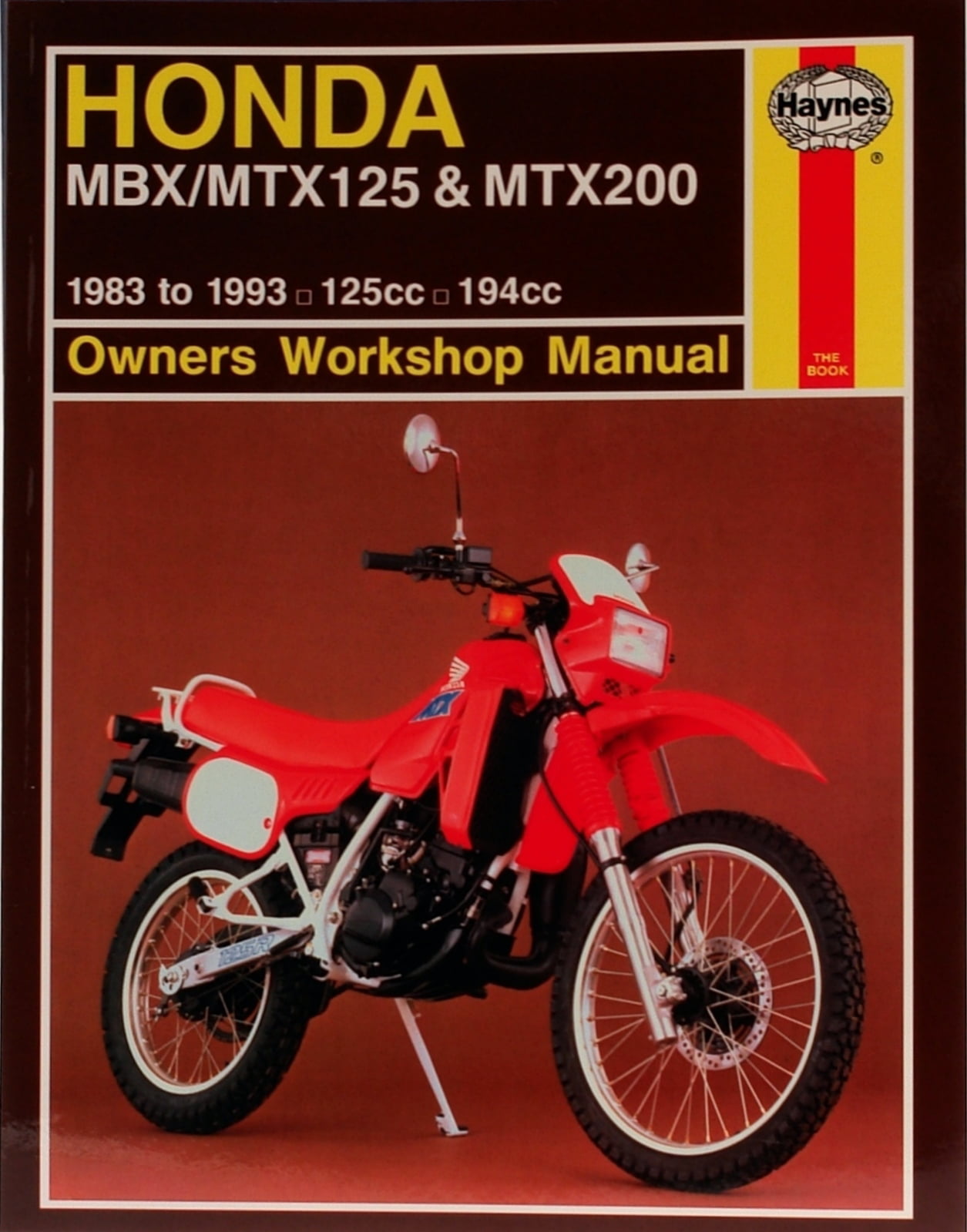 Honda MBX/MTX125 & MTX200 (83 - 93) by Haynes Publishing (Paperback Book)