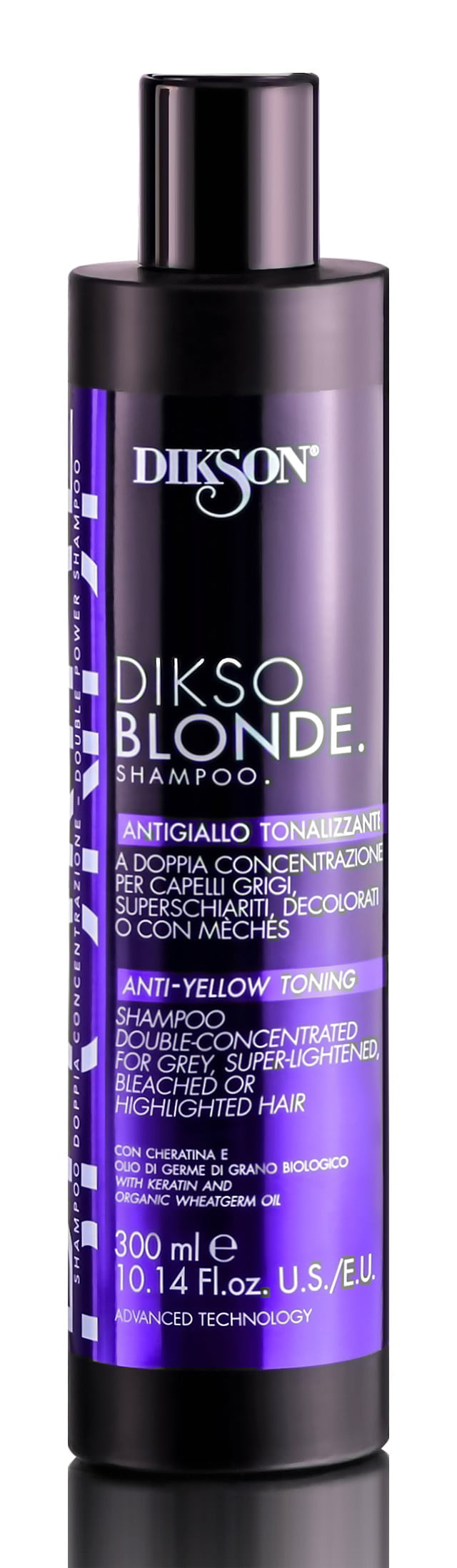 DIKSON BLONDE SHAMPOO ANTIGIALLO TONALIZZANTE PER CAPELLI PROFESSIONALE 300 ML