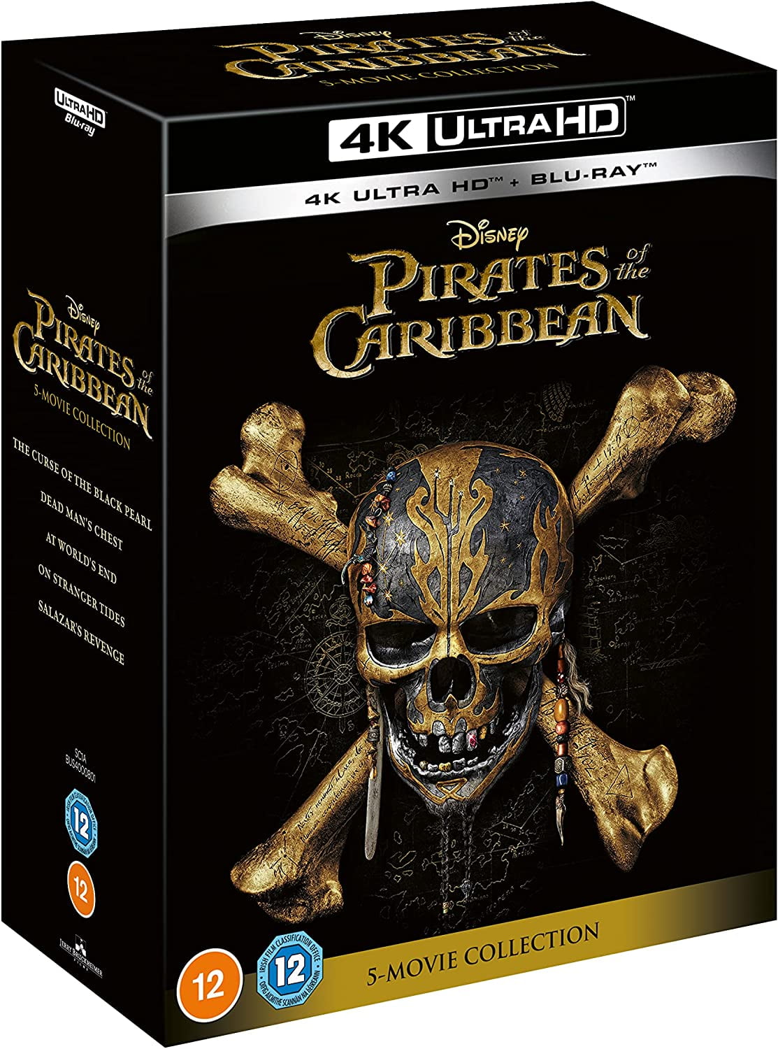 Pirates of the Caribbean: 5-Movie Collection [12] 4K UHD