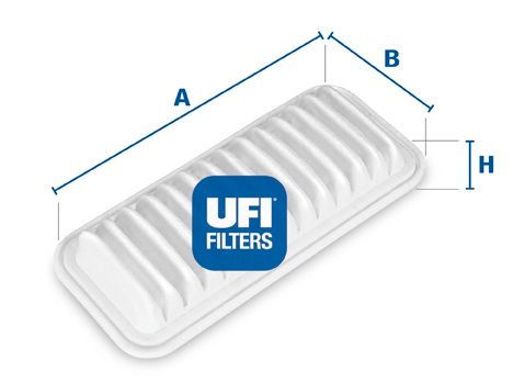 30.175.00 UFI FILTRO ARIA PER TOYOTA YARIS 1.3 06-