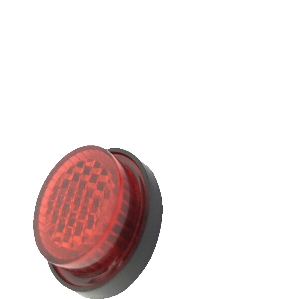 Bike It Motorbike Safety Self Adhesive Number Plate Reflectors, Sold In Pairs