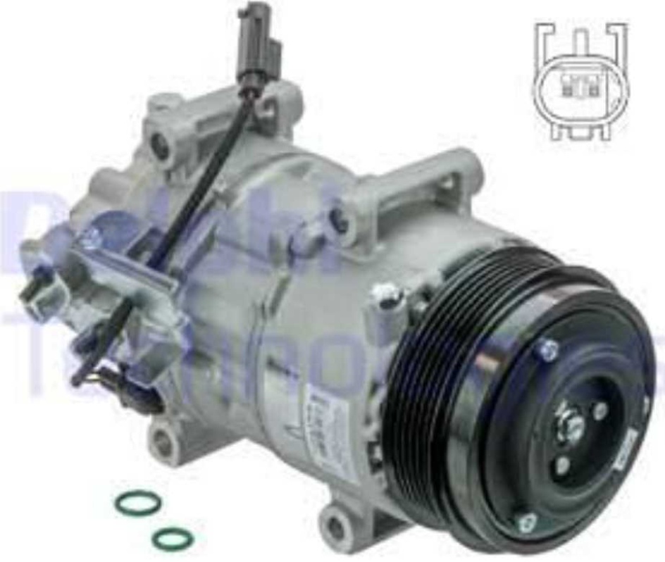 Air conditioning compressor PAG 46 CS20499 DELPHI for MERCEDES-BENZ A-CLASS