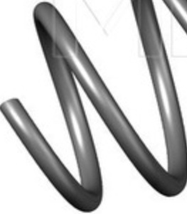 Front MEYLE GERMANY 614 639 0002 Suspension Spring for OPEL,VAUXHALL