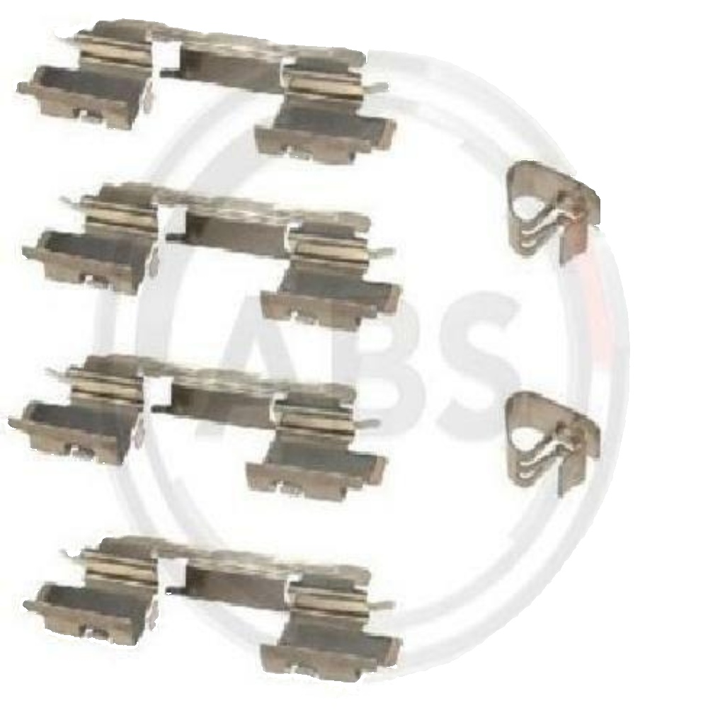 BRAKE PAD FITTING KIT 1613Q A.B.S. for TOYOTA CAMRY Saloon