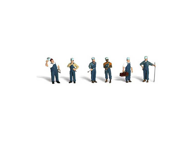 Woodland Scenics A1859 Train Mechanics HO OO Gauge Figures Landscaping
