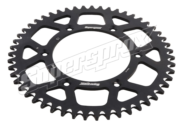 Free Shipping Supersprox Aluminum Crown Husqvarna 520 X 51 For Motorcycle Parts