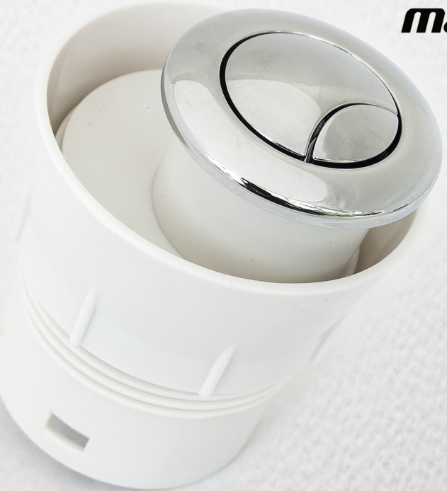 New Macdee KARA 50mm Pneumatic Macdee SYG611CP Dual Flush Valve Push Button