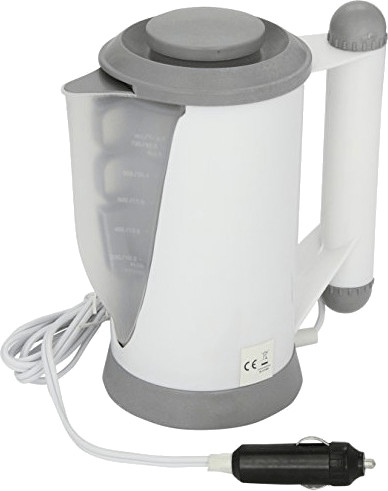 1L Travel Kettle 1 Litre 12V 3 Cups Camping Caravan Motorhome Camper Van 12 Volt