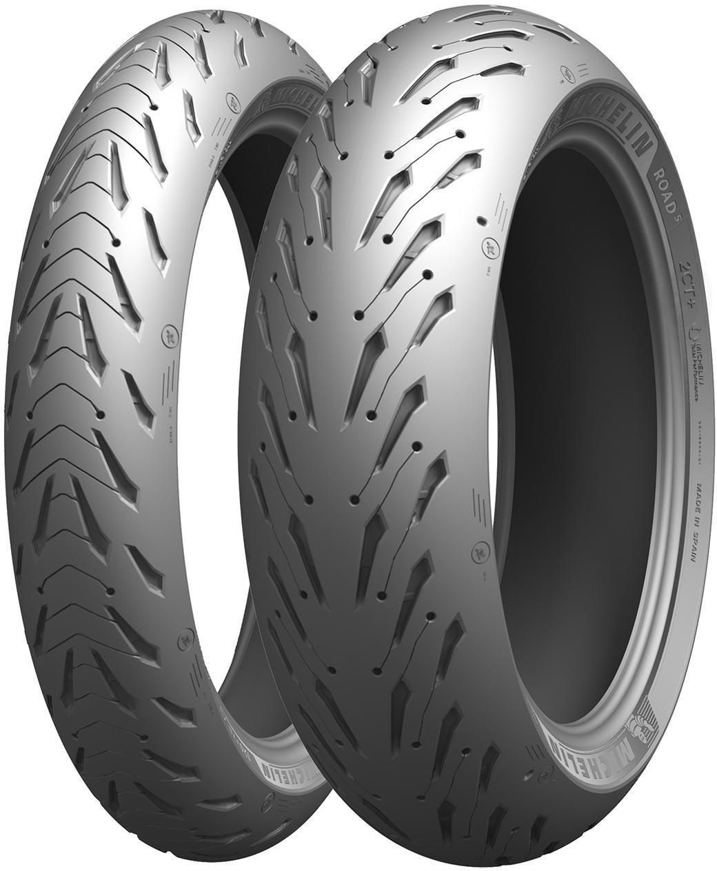 Michelin Road 5 190/55 ZR17 (75W) TL Rear Bike Motorcycle Sport Touring Tyre