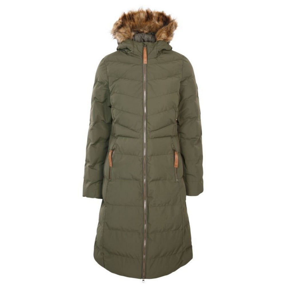 New Trespass Women's (3Xl, Dark Vine ) / Audrey Padded Jacket Green