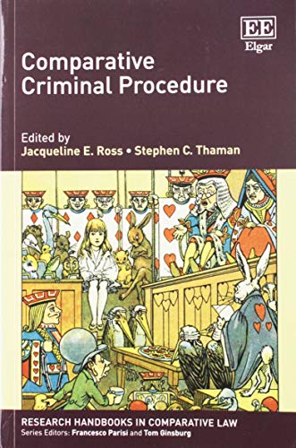 Comparative Criminal Procedure Ross Thaman Paperback Edward Elgar 9781785368899