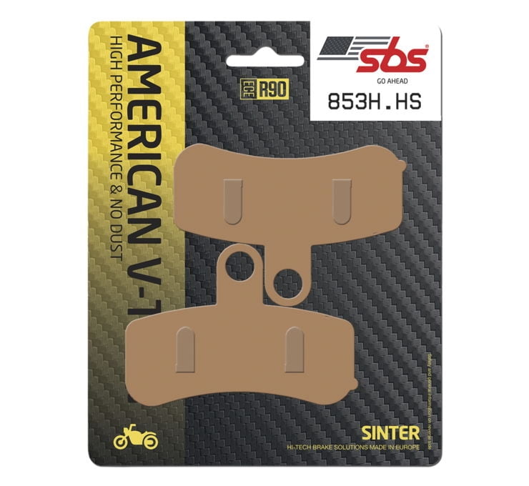 Brake Pads for HARLEY SOFTAIL 1690 BREAK OUT FXS 2013-2015 Front V-Twin SBS