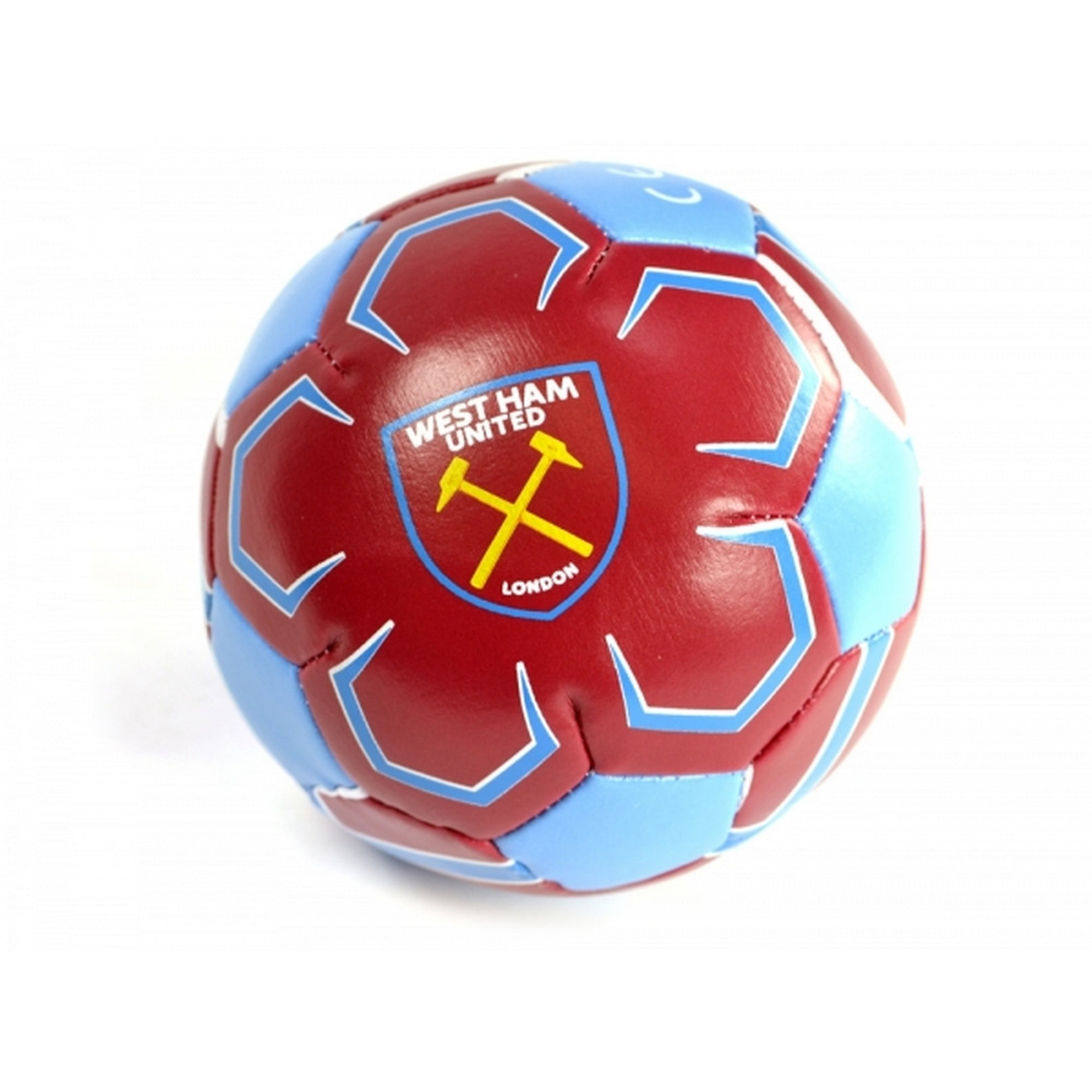 West Ham United Fc West Ham Fc Official 4 Inch Mini Soft Football