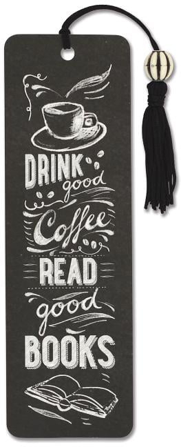 Beaded Bookmark Coffee And Books