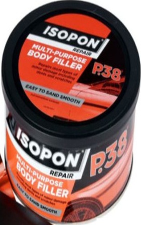 UPOL Isopon P38 + P40 Davids Car Body Filler With Isopon Mesh & Spreaders Kit