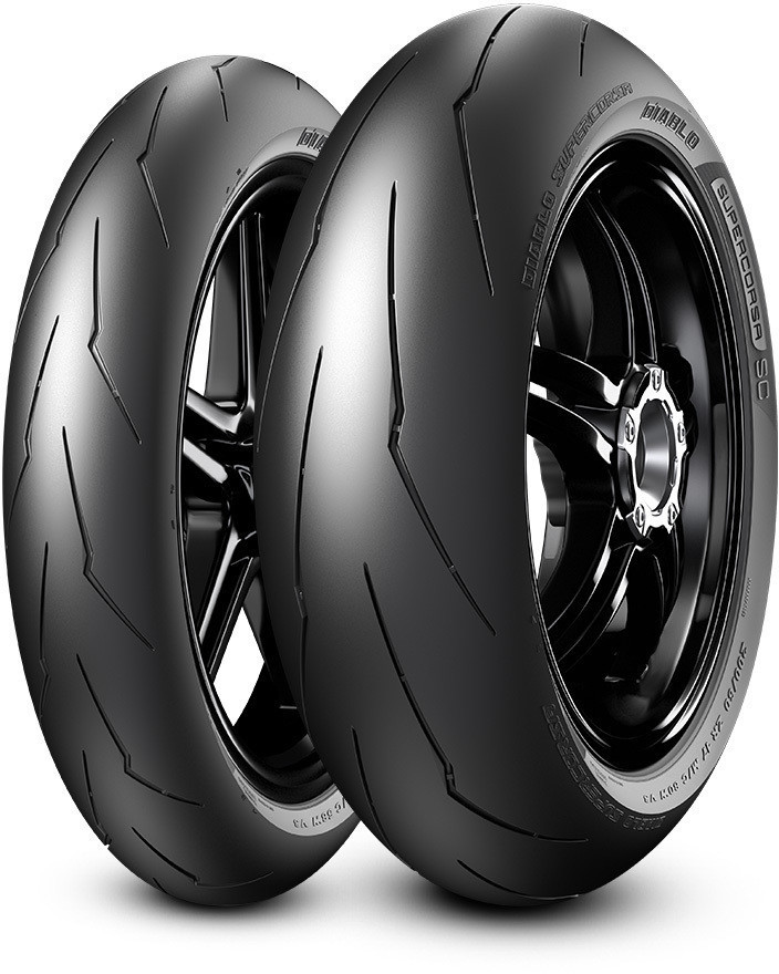Race Tyres PIRELLI Diablo Supercorsa V3 120/70ZR17 SC2 & 190/55ZR17 SC2 Aprilia