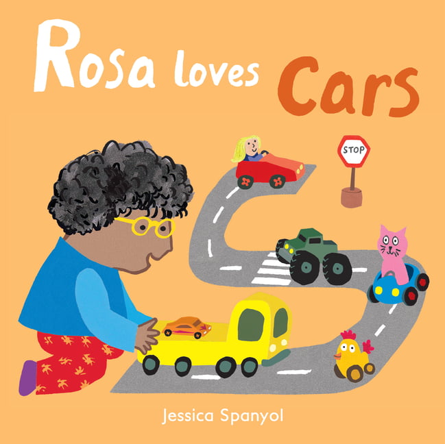Rosa Loves Cars: 4 (All About Rosa, 4) By Jessica Spanyol