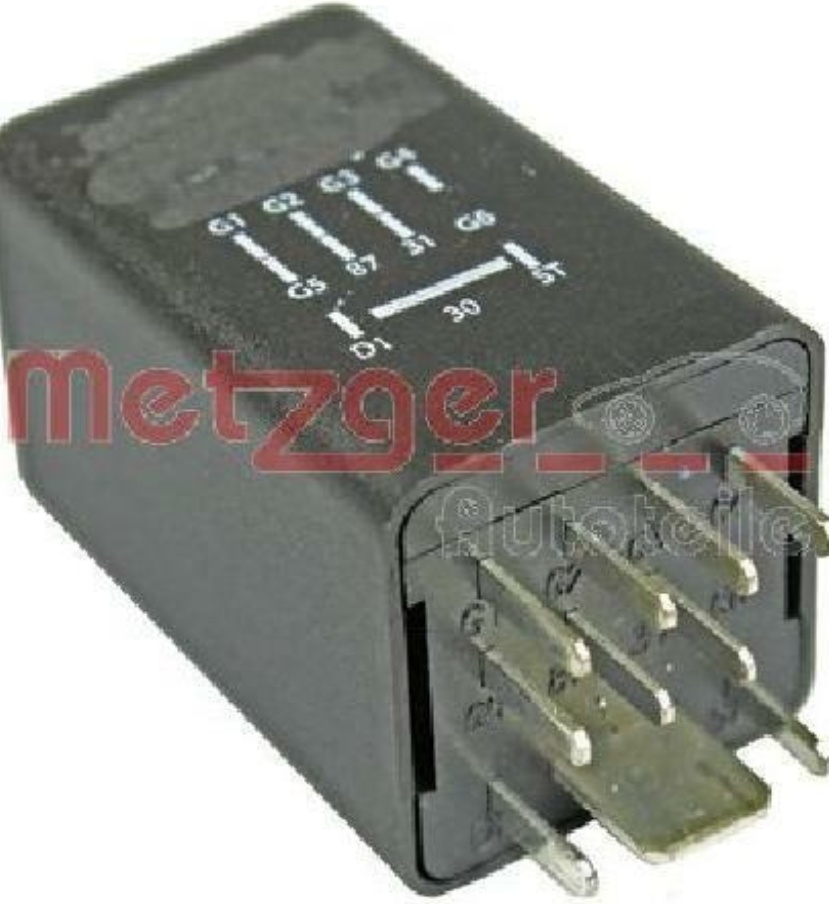 Original Metzger Relay Glow System 0884016 for VW