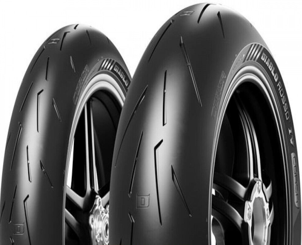Pirelli Diablo Rosso IV 4 Corsa Pair - 120/70ZR17 (58W) & 180/60ZR17 (75W)