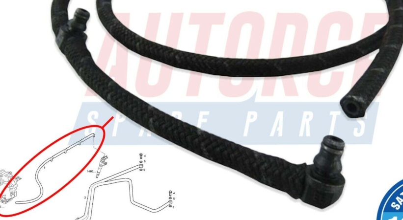 Fits IBRAS 14877 FIAT/PSA DUCATO/BOXER/JUMPER 3.0 D 06- OVERFLOW HOSE ⭐UK Stock⭐