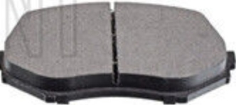 Blue Print Front Brake Pad Set ADC44282 - Set of 4