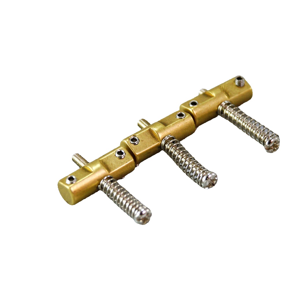 3 x VANSON Brass Compensated Saddles for Tele® Telecaster®* guitar bridge, CMP
