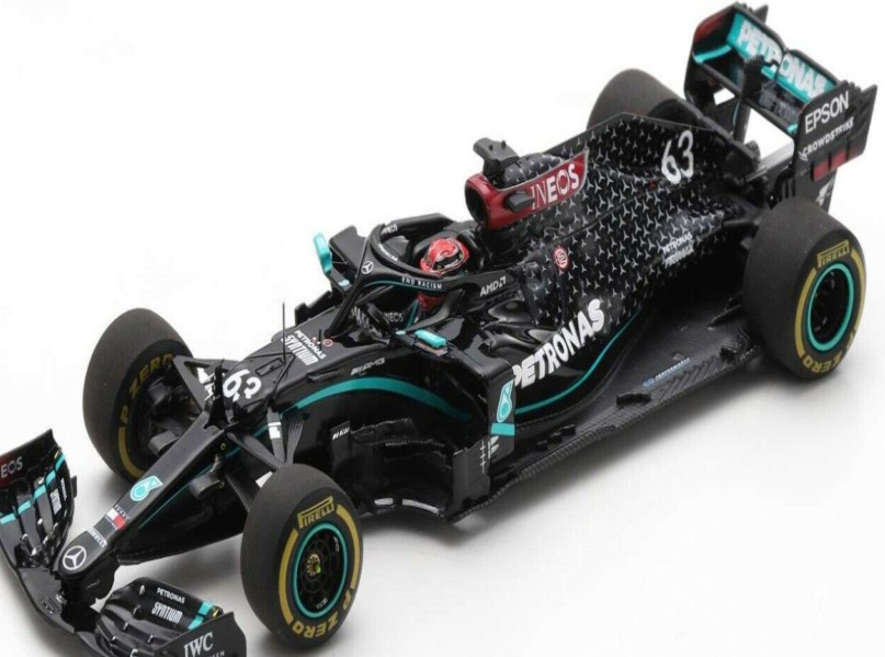 1/43 Mercedes-AMG Petronas F1  W11 EQ Sakhir GP 2020 #63 G.Russell
