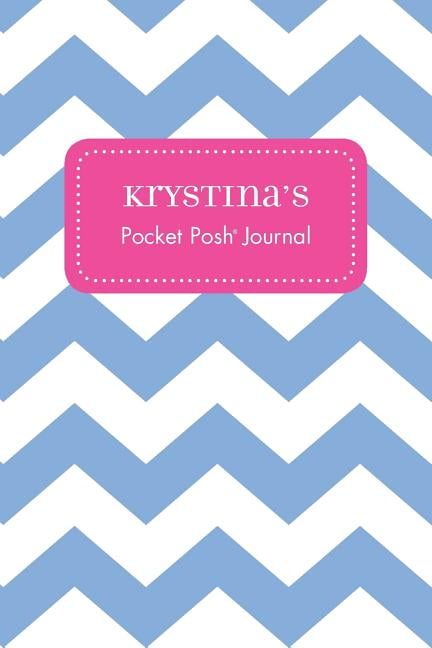 Krystina's Pocket Posh Journal, Chevron Andrews McMeel Publishing New Book