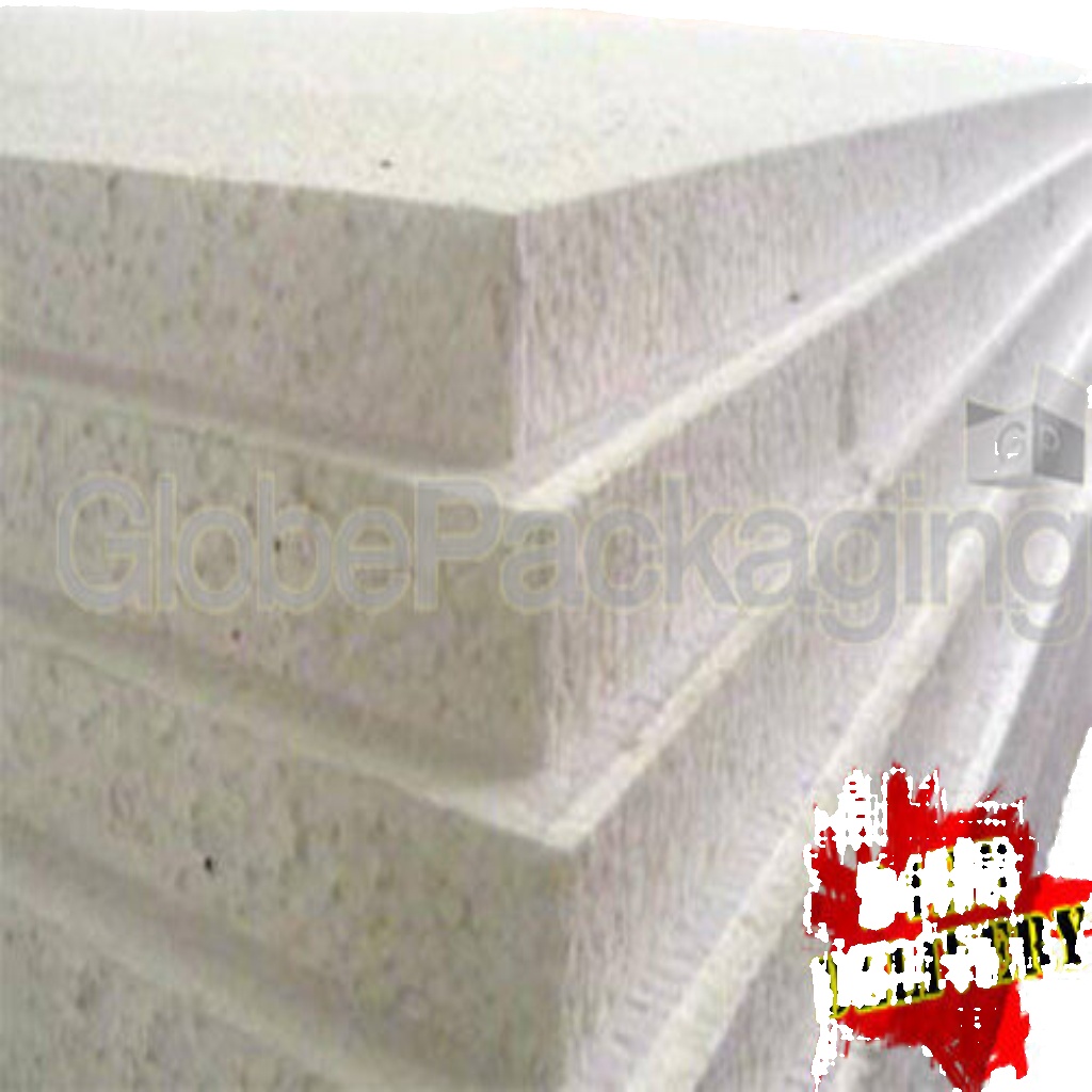 12 x EXPANDED 1"" POLYSTYRENE FOAM SHEETS 2400x1200x25mm