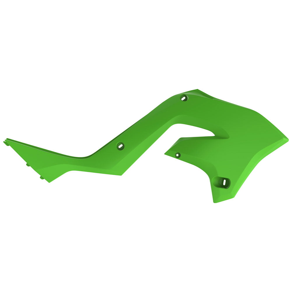 Free Shipping Polisport Radiator Grills, Green KX125/250 For Motorcycle