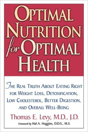 Optimal Nutrition for Optimal Health. Levy, E. 9780658016936 Free Shipping** - Image 7
