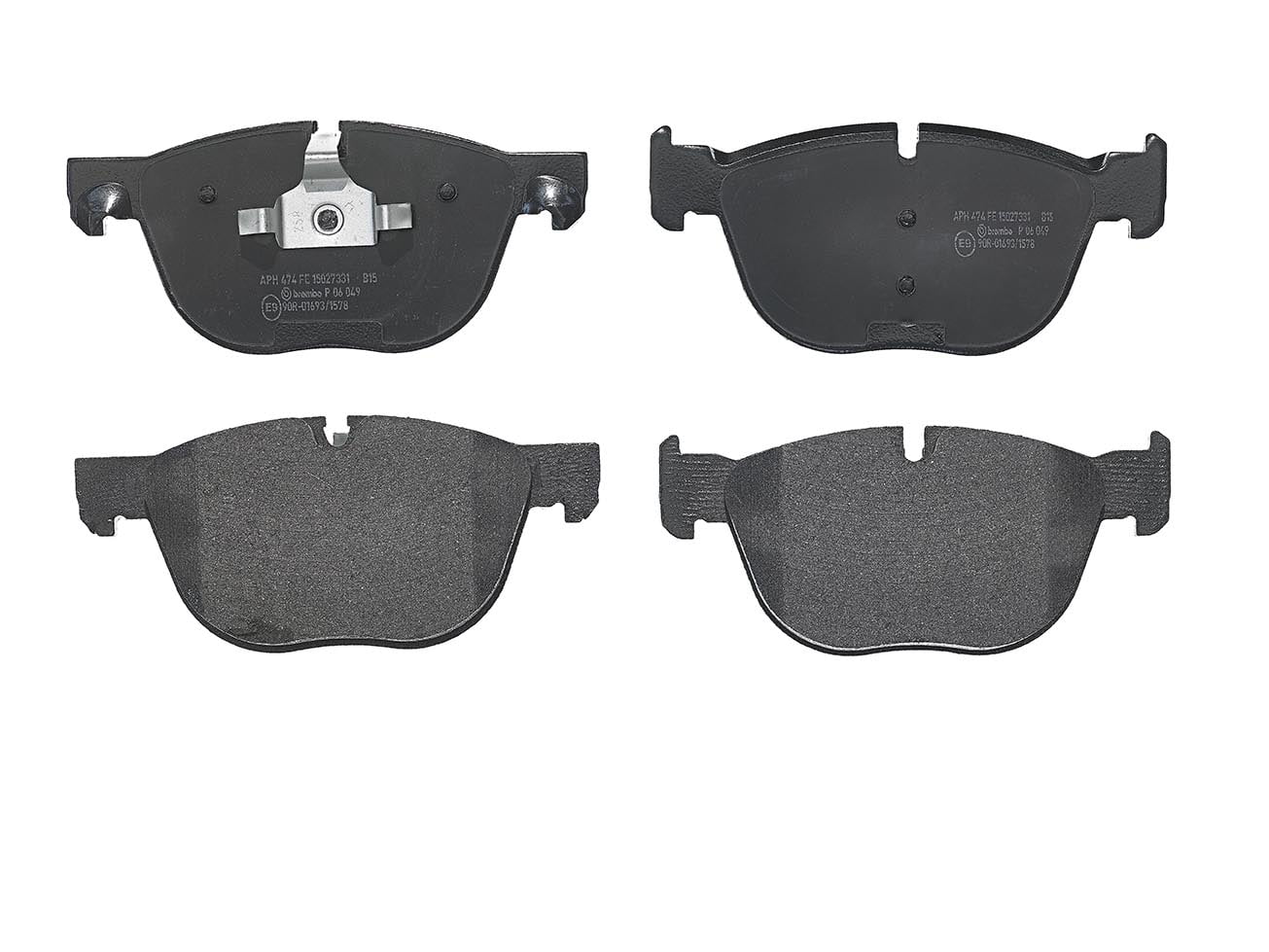 Front BREMBO P 06 049 Brake Pad Set, disc brake for BMW