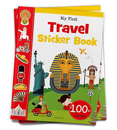 My First Travel Sticker Book : Exciting Sticker Book With 100 Stickers Wonder House Books - Image 5