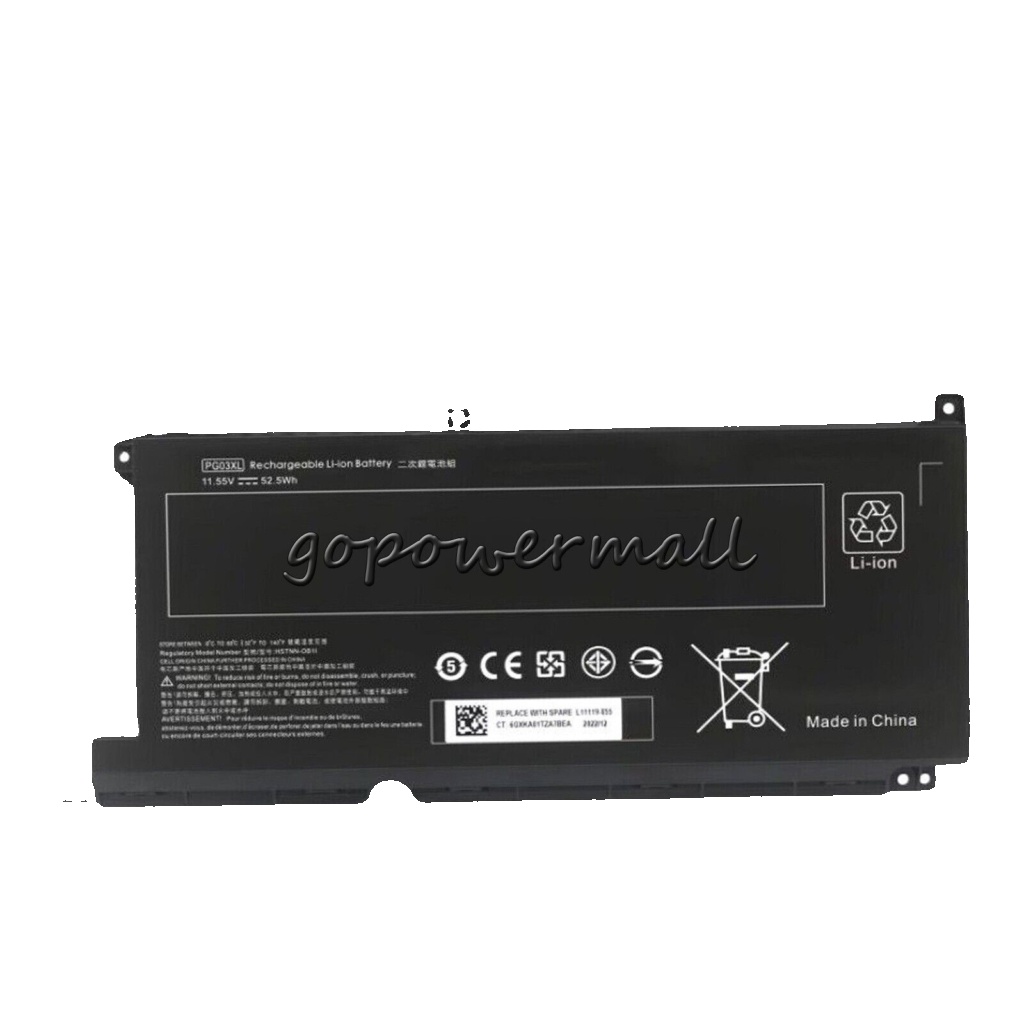 HSTNN-DB9G NEW For HP PG03XL L48495-005 BATTERY PAVILION GAMING 15-DK 15-EC